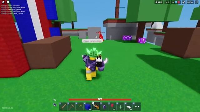 Extreme LUCKY BLOCK RACE, But I Secretly RIGGED IT (Roblox Bedwars) смотреть онлайн