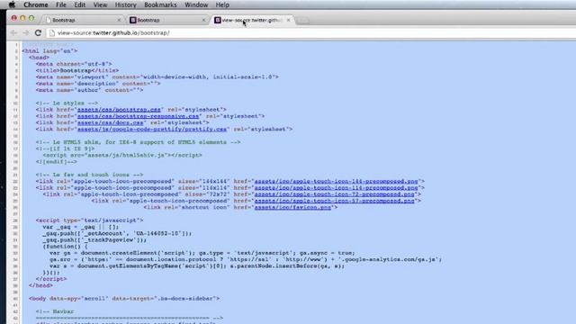 Create an MVP Landing Page: Add Twitter Bootstrap (7 of 17) Coding For Entrepreneurs смотреть онлайн