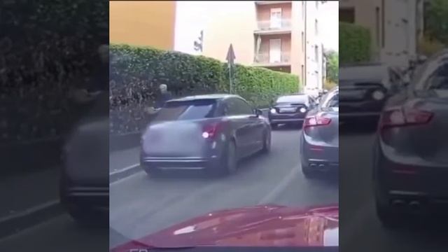 На каждого любителя встречки найдётся свой полицейский, а может и целый мотобат ?