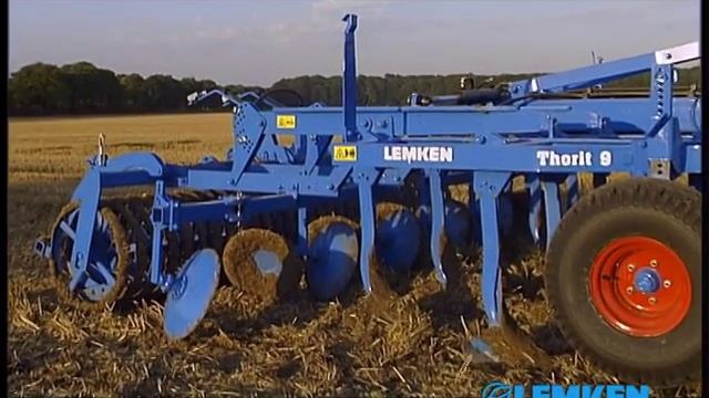 Lemken Thorit-9-600 Stubble cultivators (культиватор Лемкен Торит) смотреть онлайн