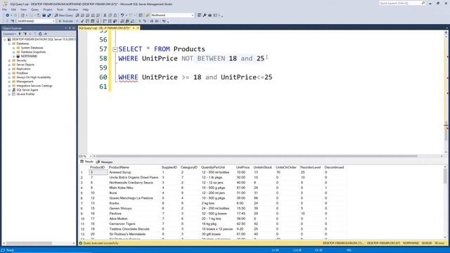 Sql Server - BETWEEN Operator | חדש 2021 ❤️? смотреть онлайн