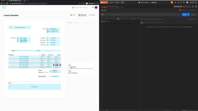 Anvil JSON to PDF API смотреть онлайн