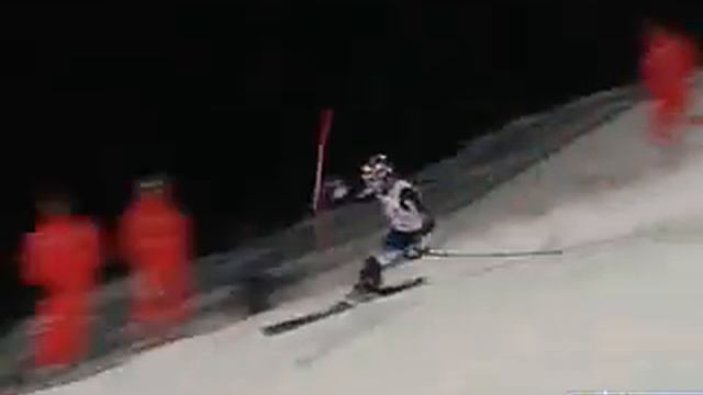 Bode Miller - Awesome slalom run in Sestriere 2005 смотреть онлайн