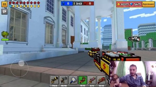 Pixel Gun 3D - Обновление 12.2.0 Метатель спиннеров, новая карта БЕЛЫЙ ДОМ и сундуки в ПИКСЕЛЬ ГАН