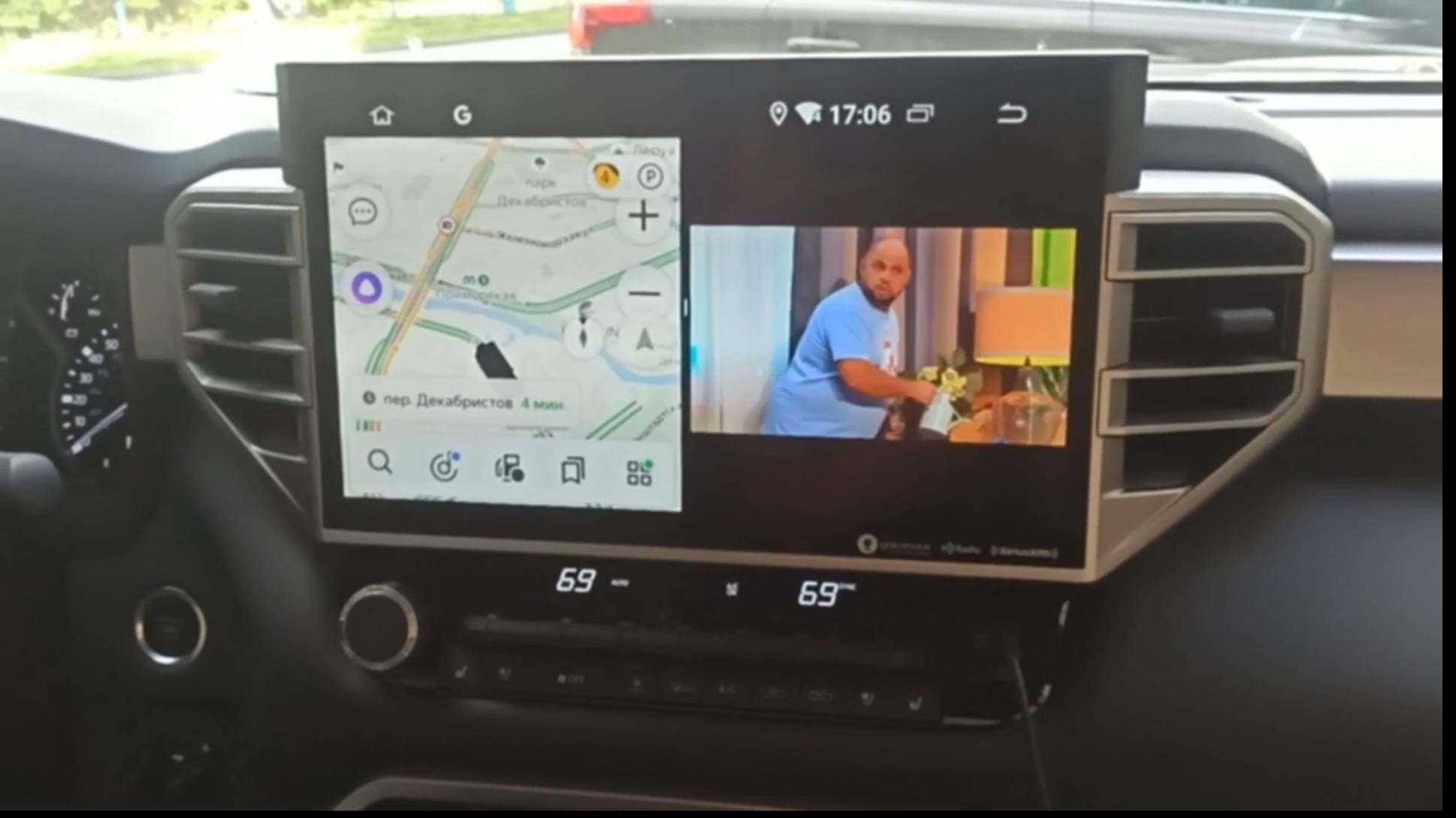 Навигация в Toyota Tundra 2023, Яндекс Навигатор, Carplay, русификация, прошивка, тюнинг, магнитола смотреть онлайн