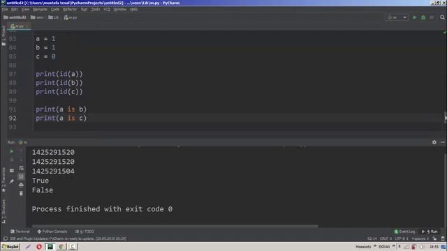 Kimlik operatörü Python #18 смотреть онлайн