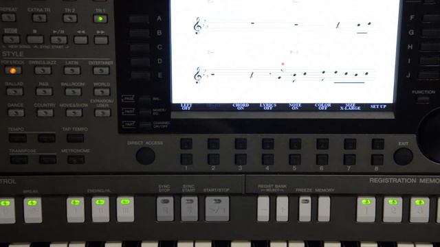 Обучение в синтезаторах YAMAHA смотреть онлайн