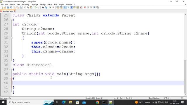 JAVA HIRARCHICAL INHERITANCE IN TELUGU COMPUTER TULUGU TUTORIALS KKCC INFO SYSTEMS смотреть онлайн