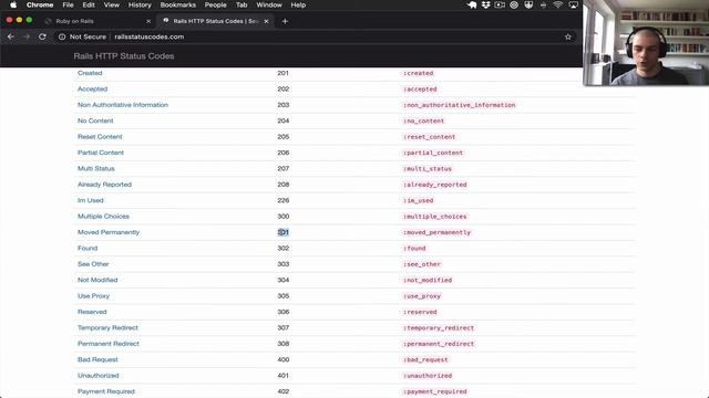 Rails 6 API Tutorial - HTTP Status Codes p.4 смотреть онлайн