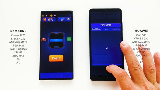 Samsung Galaxy Note 10 vs Huawei P30 Pro - Real Life Speed Test! [Big Difference?] смотреть онлайн