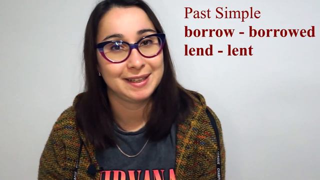 Разница между borrow и lend - урок английского с Mary's English смотреть онлайн