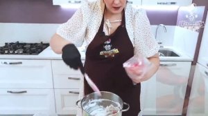 Зефирный торт. Цветы из зефира. Украшаем торт. Торт с мармеладом. Малиновка.