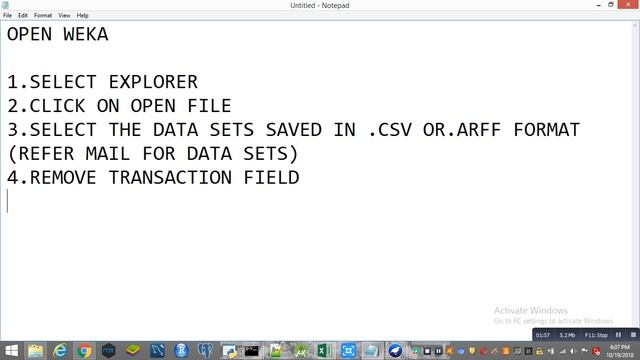 Apriori and FP-Growth algorithm implementation using weka explorer смотреть онлайн