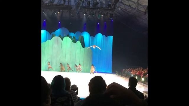 Mira's first time to DISNEY ON ICE! PART 4 DARE TO DREAM MOANA RAPUNZEL FROZEN CINDERELLA смотреть онлайн