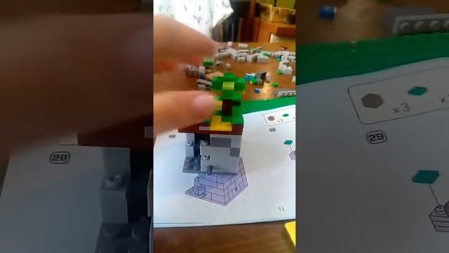 Собираем мини лего майнкрафт!^_^ смотреть онлайн