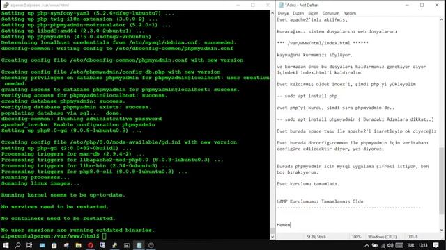 Ubuntu Server | LAMP ile Wordpress Kurulumu смотреть онлайн