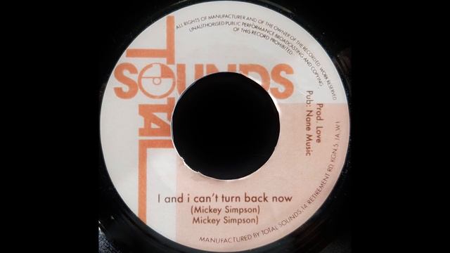 MICKEY SIMPSON - I And I Can't Turn Back Now [1975] смотреть онлайн