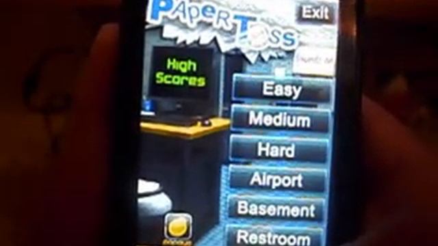 Paper Toss review (Android) смотреть онлайн