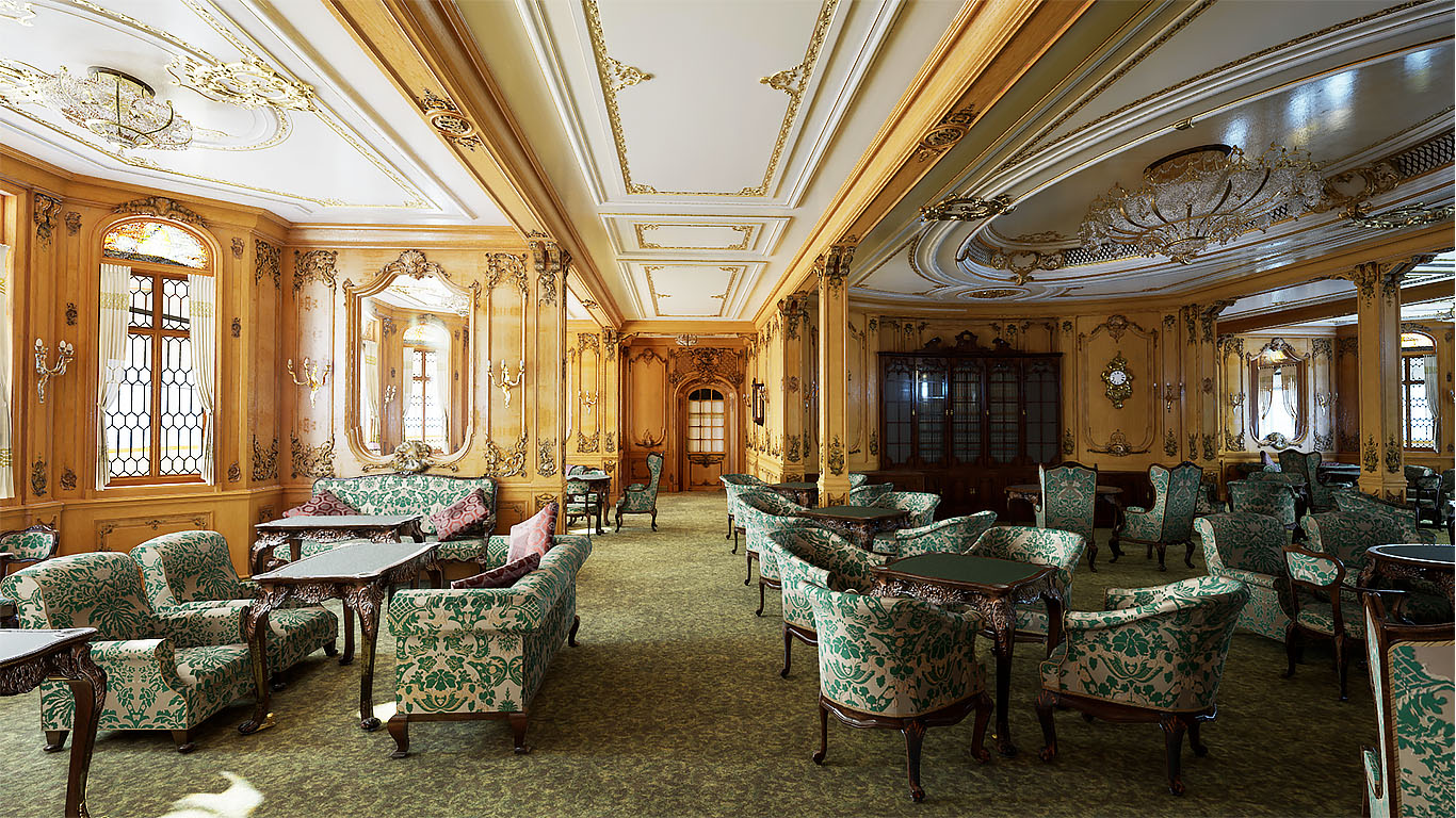 ПРОГУЛКА ПО ТИТАНИКУ 1 КЛАСС UNREAL ENGINE 5 | ДОБРО ПОЖАЛОВАТЬ НА БОРТ | RTX 3060 12G | ЧАСТЬ 2 смотреть онлайн