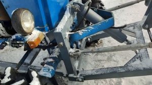 обзор передней навески отвала трактора т 40 , МТЗ, ЮМЗ