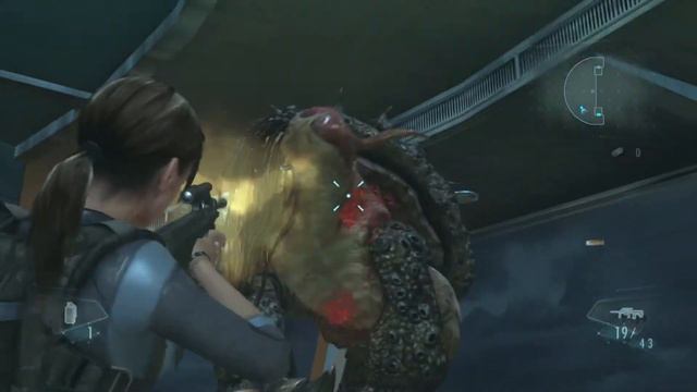 Resident Evil Revelations Gameplay Playthrough Part 15 - Cat and Mouse Armored B.O.W. Boss Fight 3/ смотреть онлайн