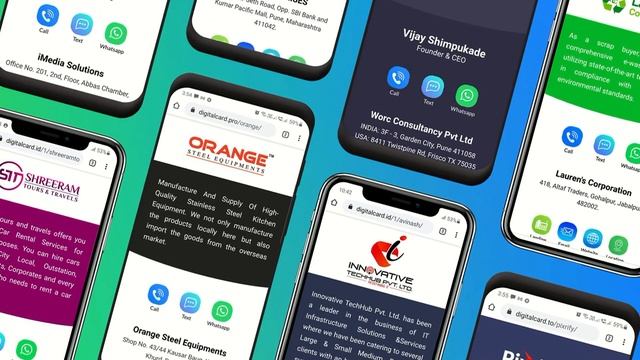 Digital Business Card - www.digitalcard.id смотреть онлайн