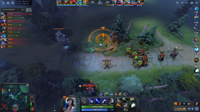 Midone Mirana - Dota 2 смотреть онлайн
