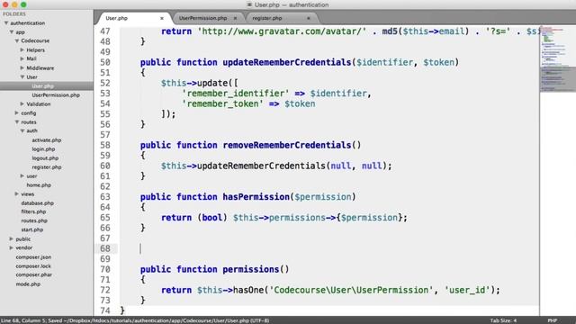 PHP Authentication User Permissions 26 смотреть онлайн