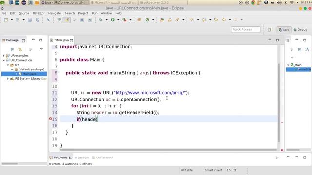 9 JAVA Networking URL Connection смотреть онлайн