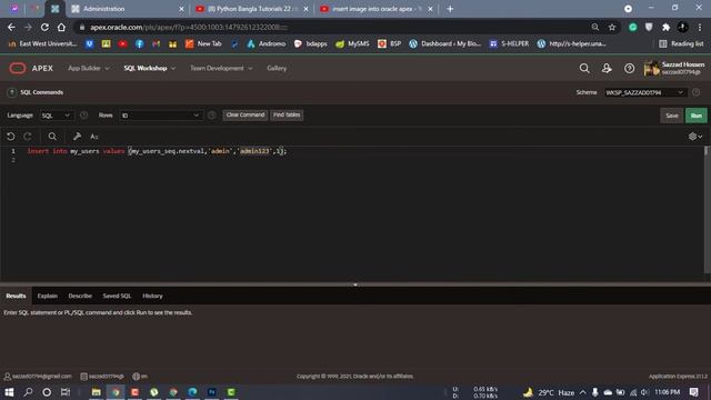 APEX 6 : Administrator Maintenance into Oracle Apex Application смотреть онлайн
