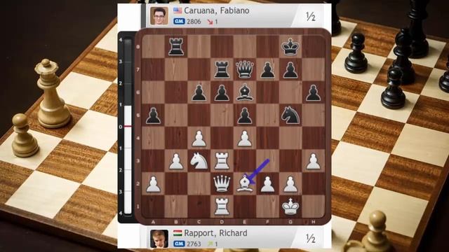 Richard Rapport (2763) Vs Fabiano Caruana (2806) || Sinquefield Cup 2021 - R9