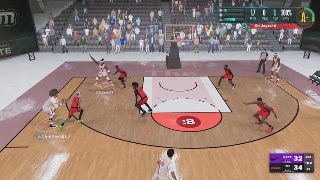 DISCIPLINE IS KEY ON PRO-AM!! | The Olluminati vs. STET Team NBA 2K23 PRO-AM Gameplay Next-Gen смотреть онлайн