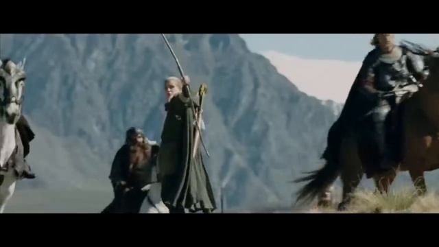 "Урки наших бьют!" -"Ану дайте дорогу джигиту..." | Властелин Колец Две башни (Гоблин) смотреть онлайн