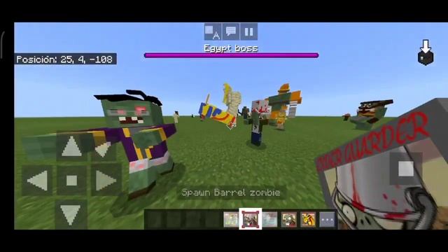 Minecraft PE 1.16.100 Addon Plants vs Zombies смотреть онлайн