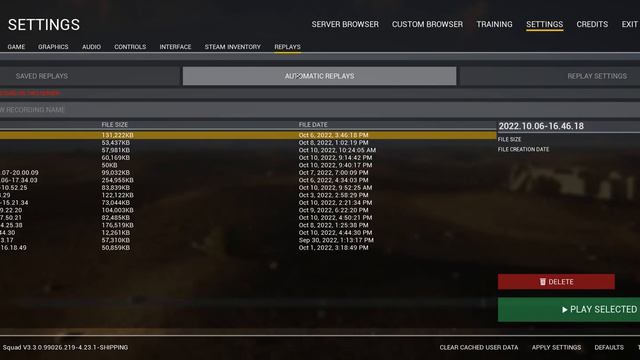 how I do game replays in Squad . смотреть онлайн