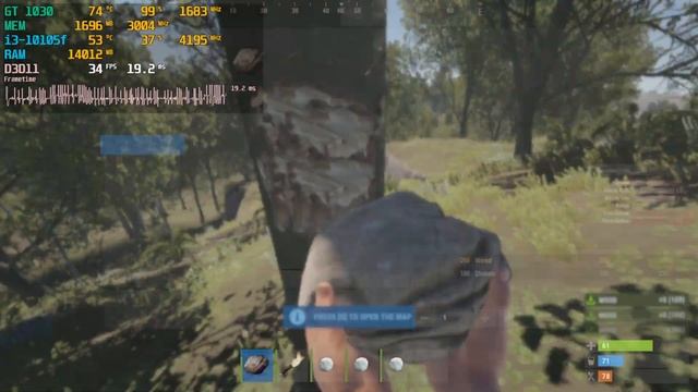 RUST : GT 1030 + i3-10105f : 1080p - 900p - 720p Low Settings смотреть онлайн