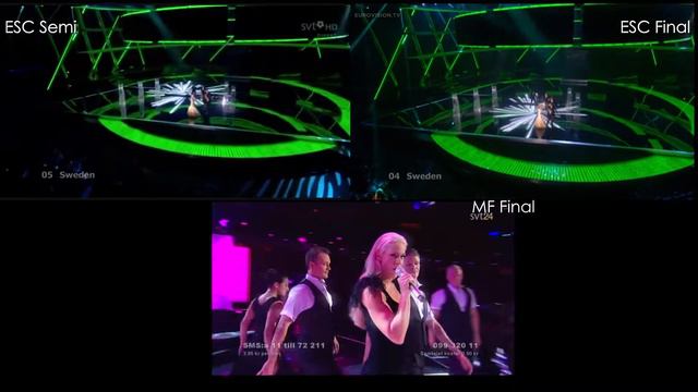 Malena Ernman   La Voix   3split   Eurovision 2009