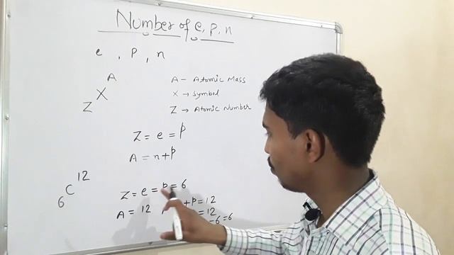 How to find numbers of Electron, Proton & Neutron | Pradeep Kushwaha | CHEMISTRY | смотреть онлайн