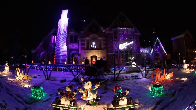Best Christmas lights in Park Ridge Tribute to Prince 2016 смотреть онлайн