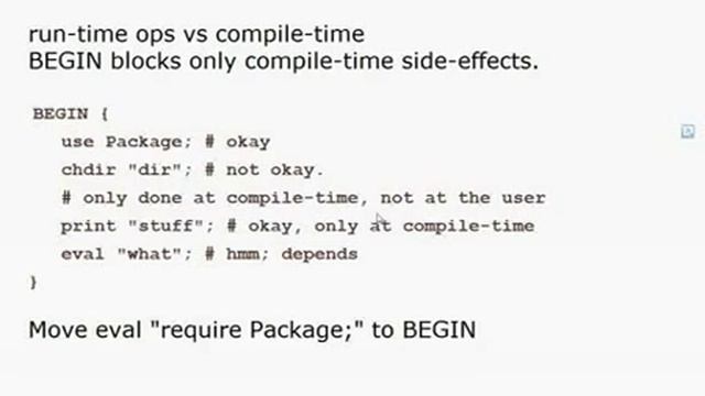 YAPC::EU 2010 The Perl Compiler rurban (2/2) смотреть онлайн