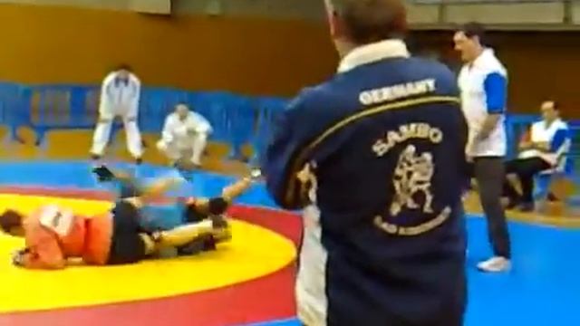 Senol, Combat Sambo 2009 (blau) , Germany vs France смотреть онлайн