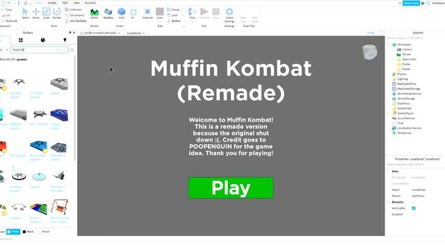 How to temporarily remove/close a screen Gui in Roblox Studio! смотреть онлайн