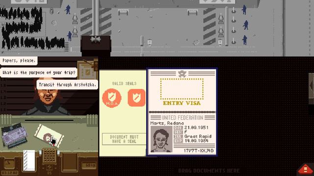 Papers, Please - คนไทย??? - Part 6 смотреть онлайн