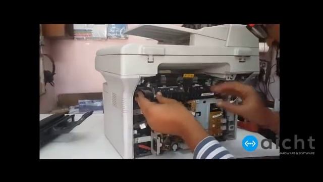 Samsung Laserjet 4521f Paper Jam Solved | Disassembling смотреть онлайн