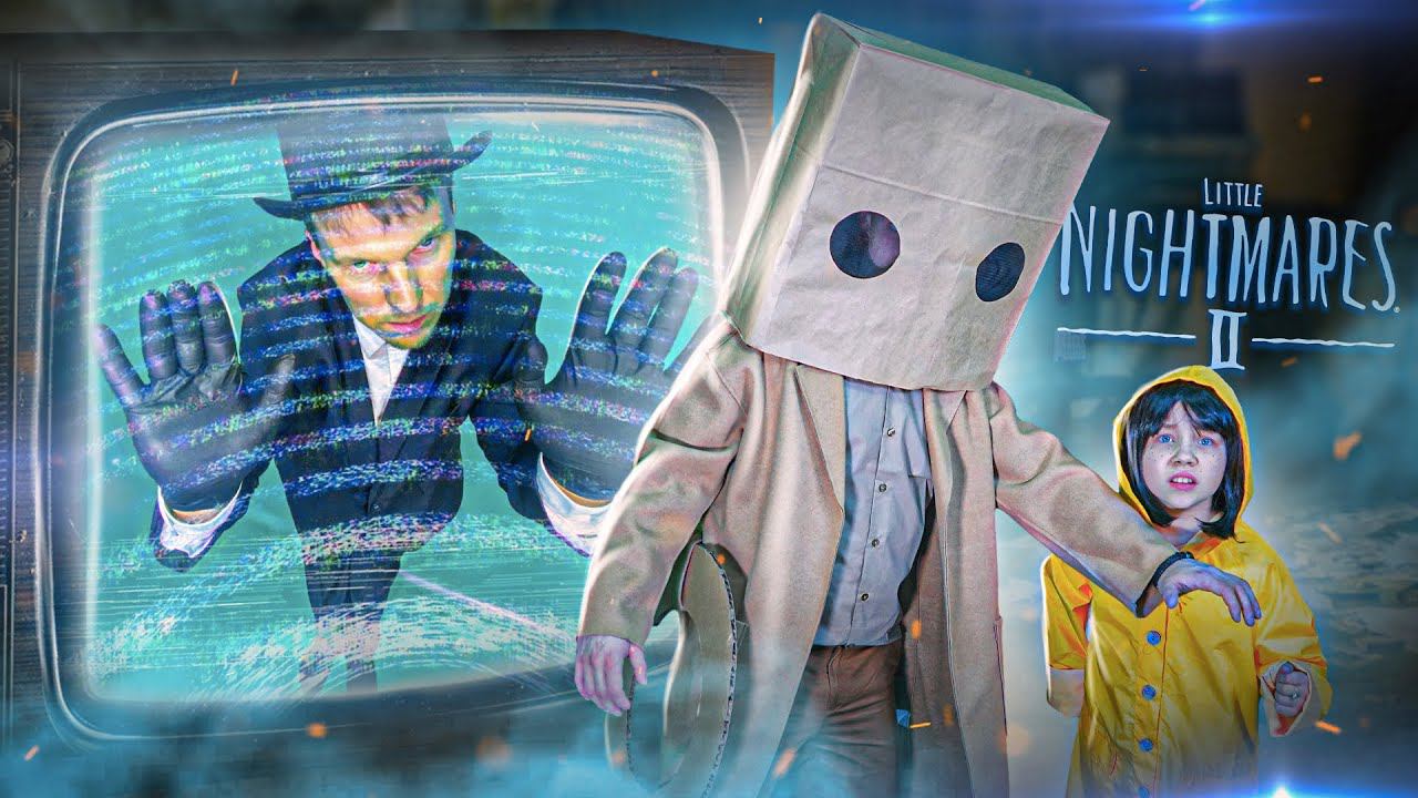 ПЕРВОЕ ПОЯВЛЕНИЕ ТОНКОГО человека! ШЕСТАЯ и МОНО в РЕАЛЬНОЙ жизни! МАЛЕНЬКИЕ КОШМАРЫ 2 часть - КЛИП! смотреть онлайн