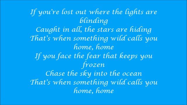 Lindsey Stirling - Something Wild ft. Andrew McMahon in the Wilderness (Lyric Video) смотреть онлайн