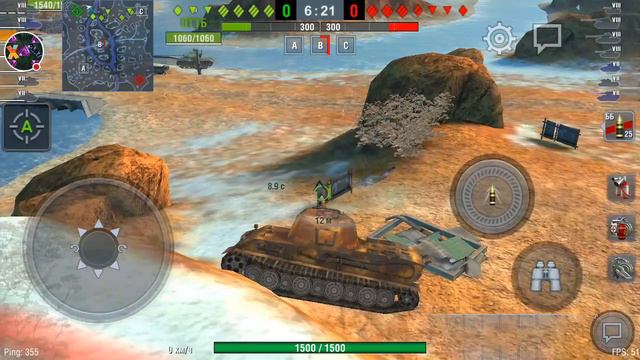 Прохожу калибровку и фармлю кредиты World of Tanks Blitz смотреть онлайн