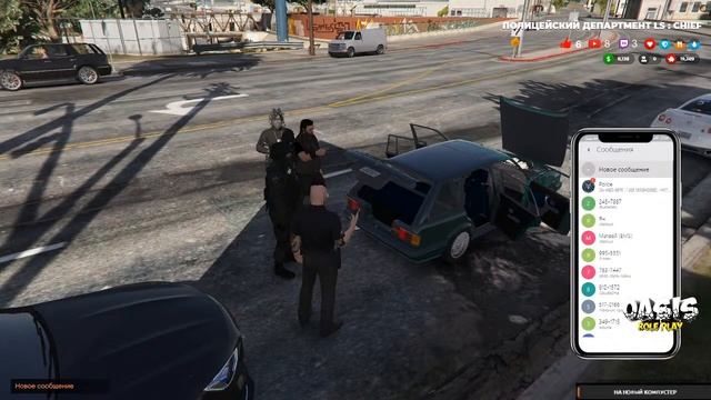 Oasis RP ☆ В штате веден красный код ☆ GTA 5 RP на FiveM смотреть онлайн