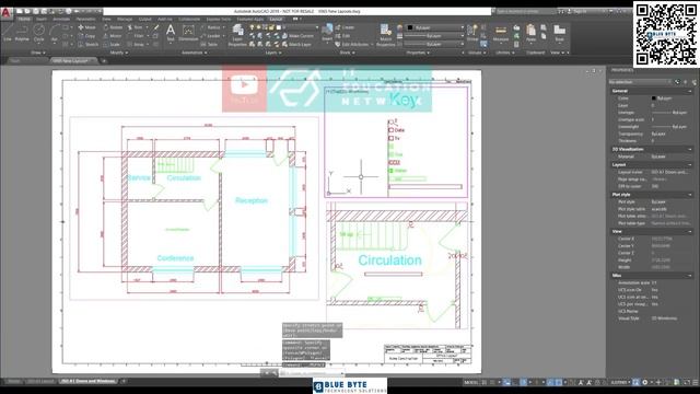 AutoCAD Training Course - 067 - New Layouts смотреть онлайн