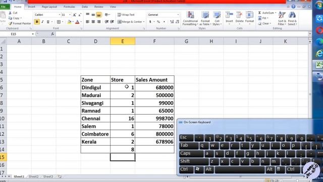 Excel Count Formula in Tamil | Nammaoorugoogle| смотреть онлайн